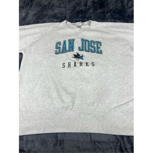 Vintage Y2K, San Jose Sharks Graphic, crewneck size XXL hockey